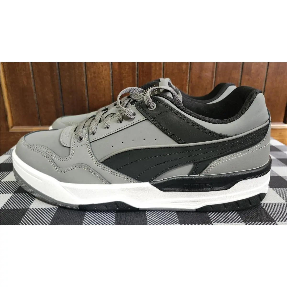 Puma shoes - PUMA REBOUND BUCK - REBOUND BUCK - 402969 01 - COOL DARK GRAY PUMA BLACK 5