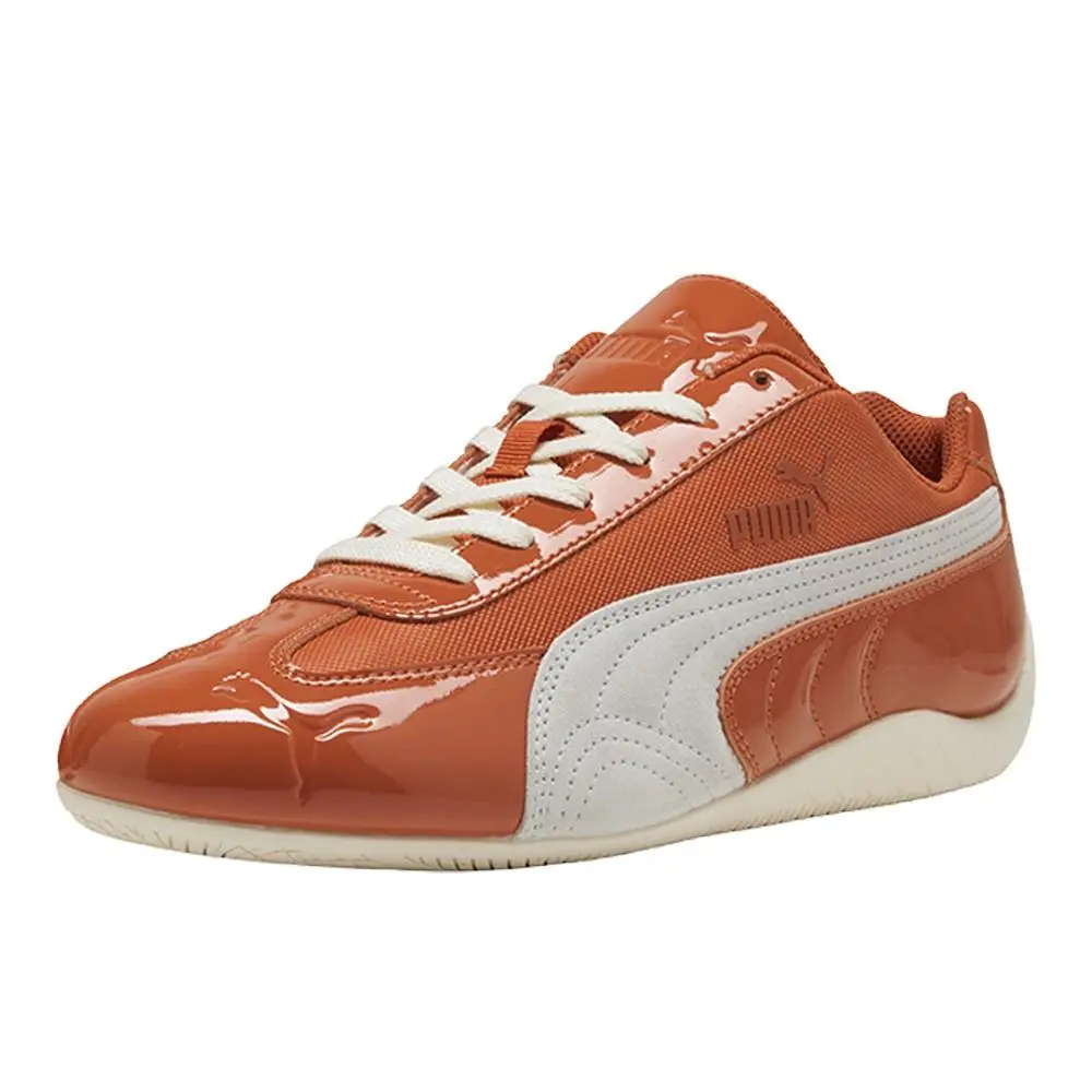 Puma shoes - PUMA Speedcat Patent Lace Up - 40437302 - Orange (UPC: 198551986147) 0