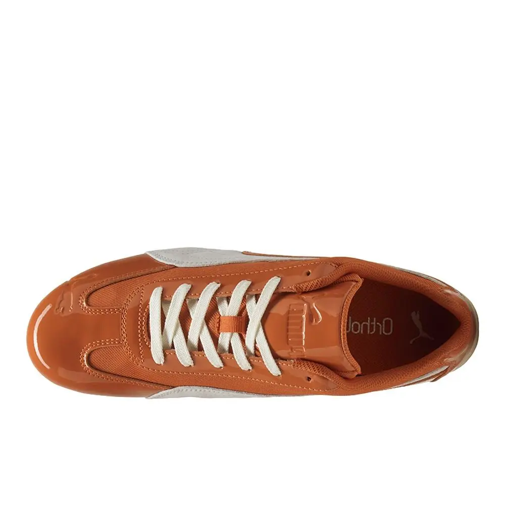 Puma shoes - PUMA Speedcat Patent Lace Up - 40437302 - Orange (UPC: 198551986147) 2