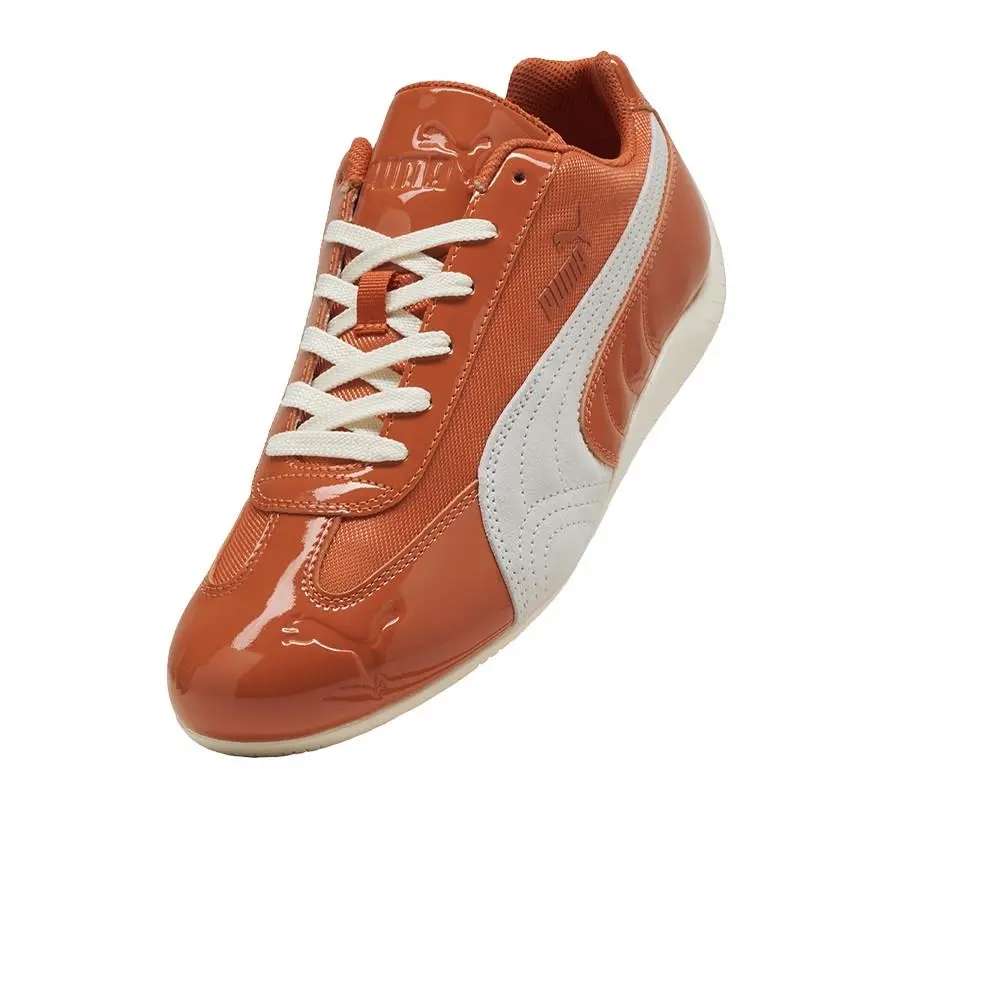 Puma shoes - PUMA Speedcat Patent Lace Up - 40437302 - Orange (UPC: 198551986147) 4