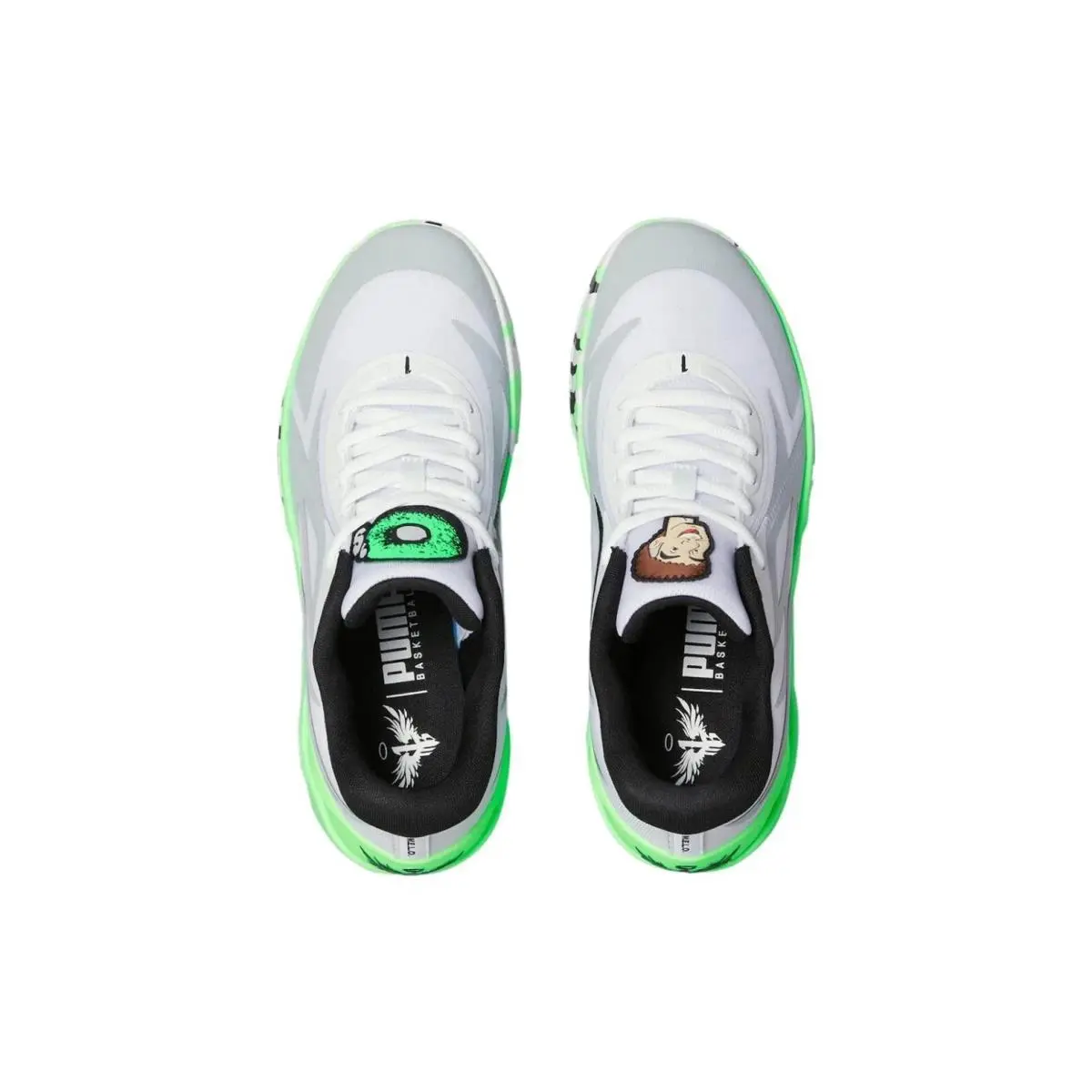 Puma shoes - PUMA MB 02 - 379408-01 - White, Manufacturer: Elektro Green/White 2