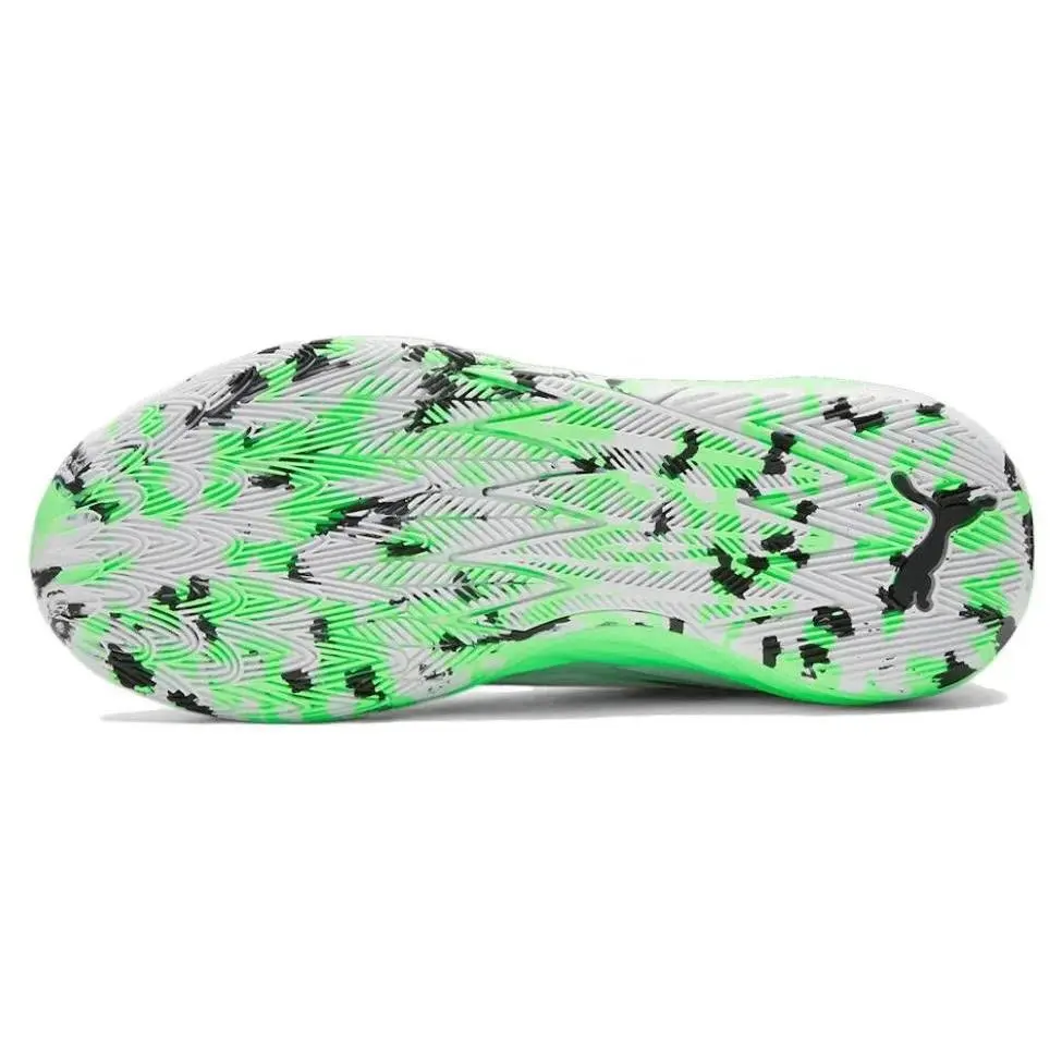 Puma shoes - PUMA MB 02 - 379408-01 - White, Manufacturer: Elektro Green/White 3
