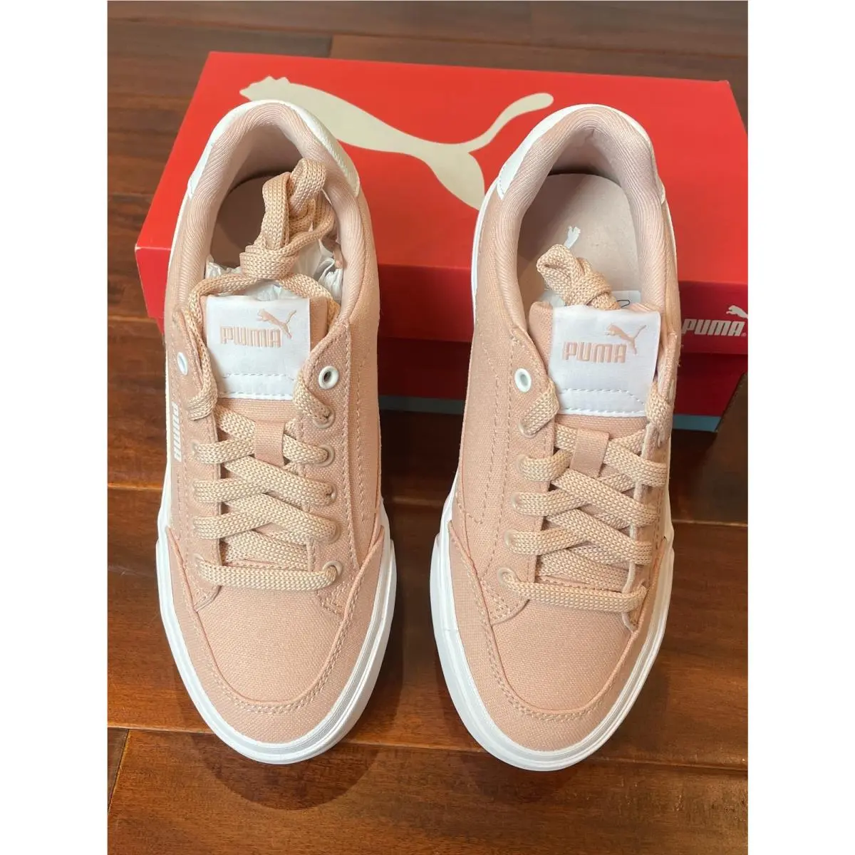 Puma shoes - PUMA Court - Court - Rose/White 1