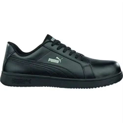 Puma Safety Shoes 640005-13-200 Men`s Athletic Shoe Black 13 640005