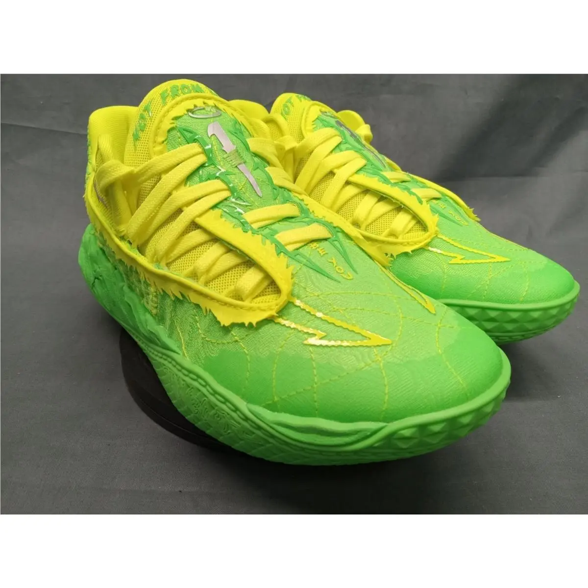 Puma shoes - Puma LaMelo - LaMelo - 312805 01 - Fluro Green (UPC: 198556320625) 8
