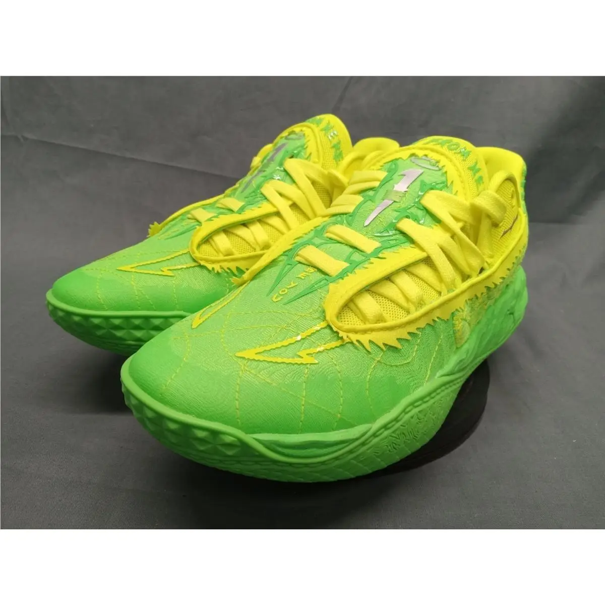 Puma shoes - Puma LaMelo - LaMelo - 312805 01 - Fluro Green (UPC: 198556320625) 2