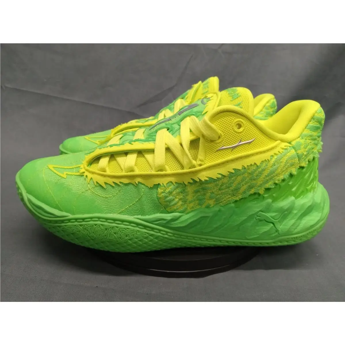 Puma shoes - Puma LaMelo - LaMelo - 312805 01 - Fluro Green (UPC: 198556320625) 3
