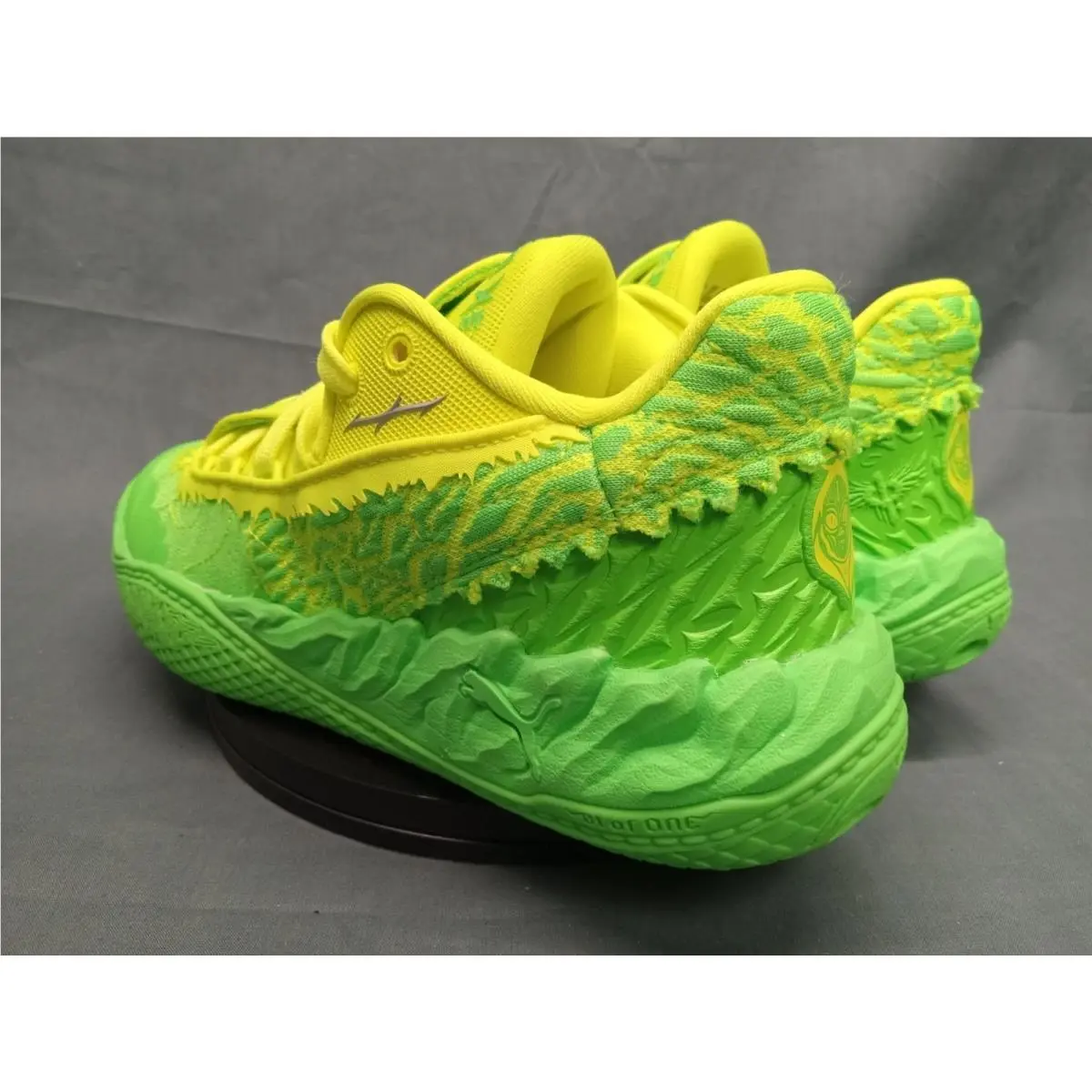 Puma shoes - Puma LaMelo - LaMelo - 312805 01 - Fluro Green (UPC: 198556320625) 4