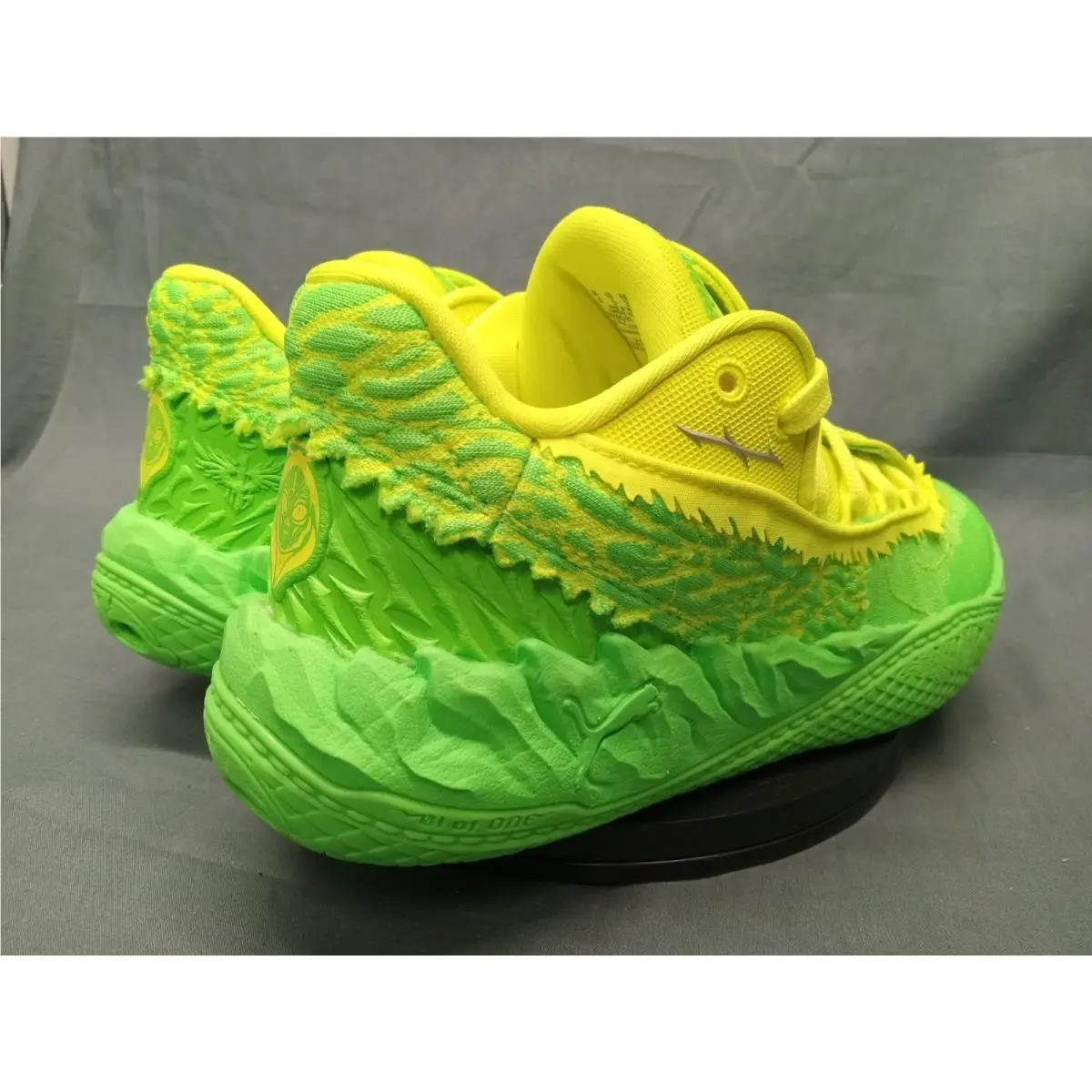 Puma shoes - Puma LaMelo - LaMelo - 312805 01 - Fluro Green (UPC: 198556320625) 6