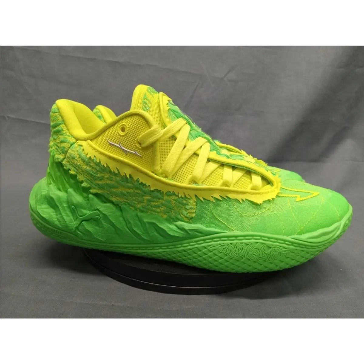 Puma shoes - Puma LaMelo - LaMelo - 312805 01 - Fluro Green (UPC: 198556320625) 7