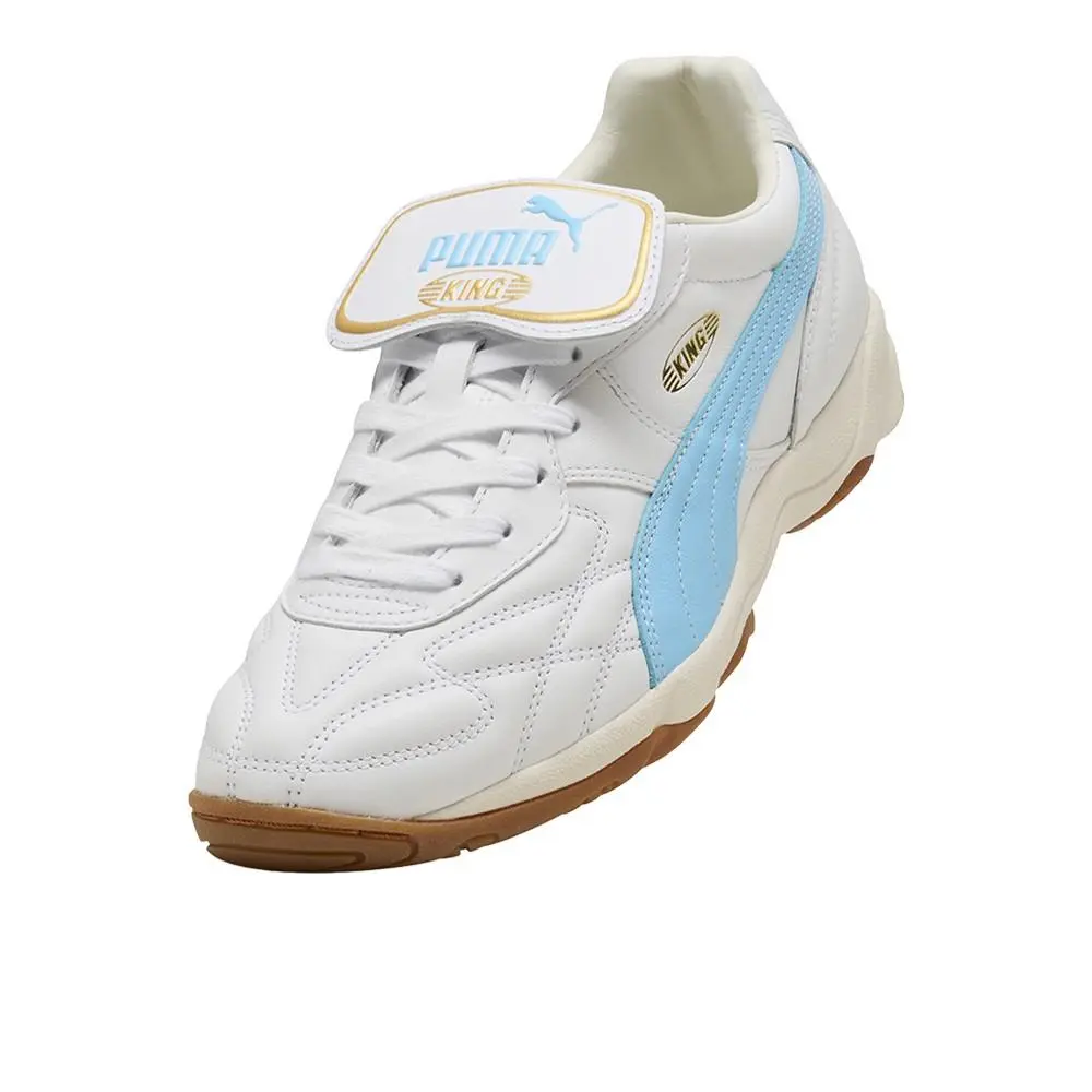 Puma shoes - PUMA King Indoor Lace Up - 40168321 - White (UPC: 198556724805) 4