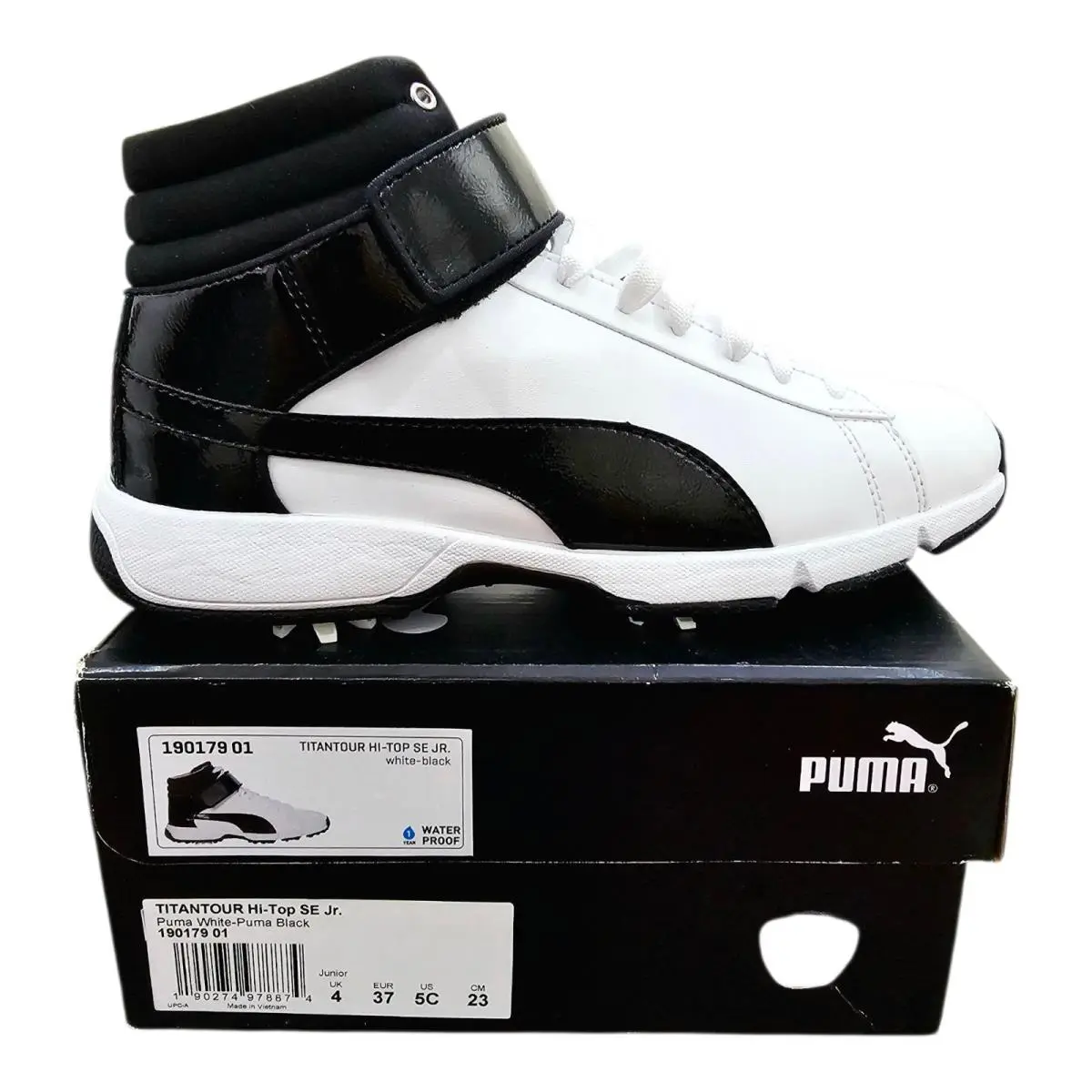 Puma Titantour Ignite Hi-top Golf Shoes Cleats Size 5C High Top Fowler