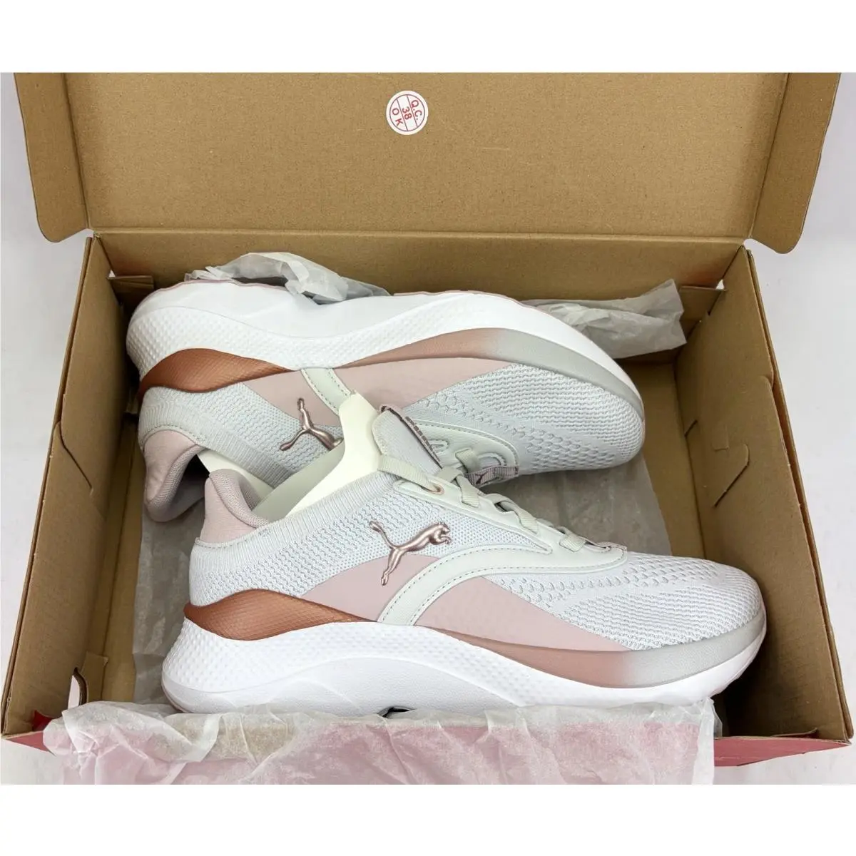 Puma shoes - PUMA Softride Mayve - Softride Mayve - 310160 03 - Feather Gray-Mauve Mist-Rose Gold (UPC: 197670338417) 8