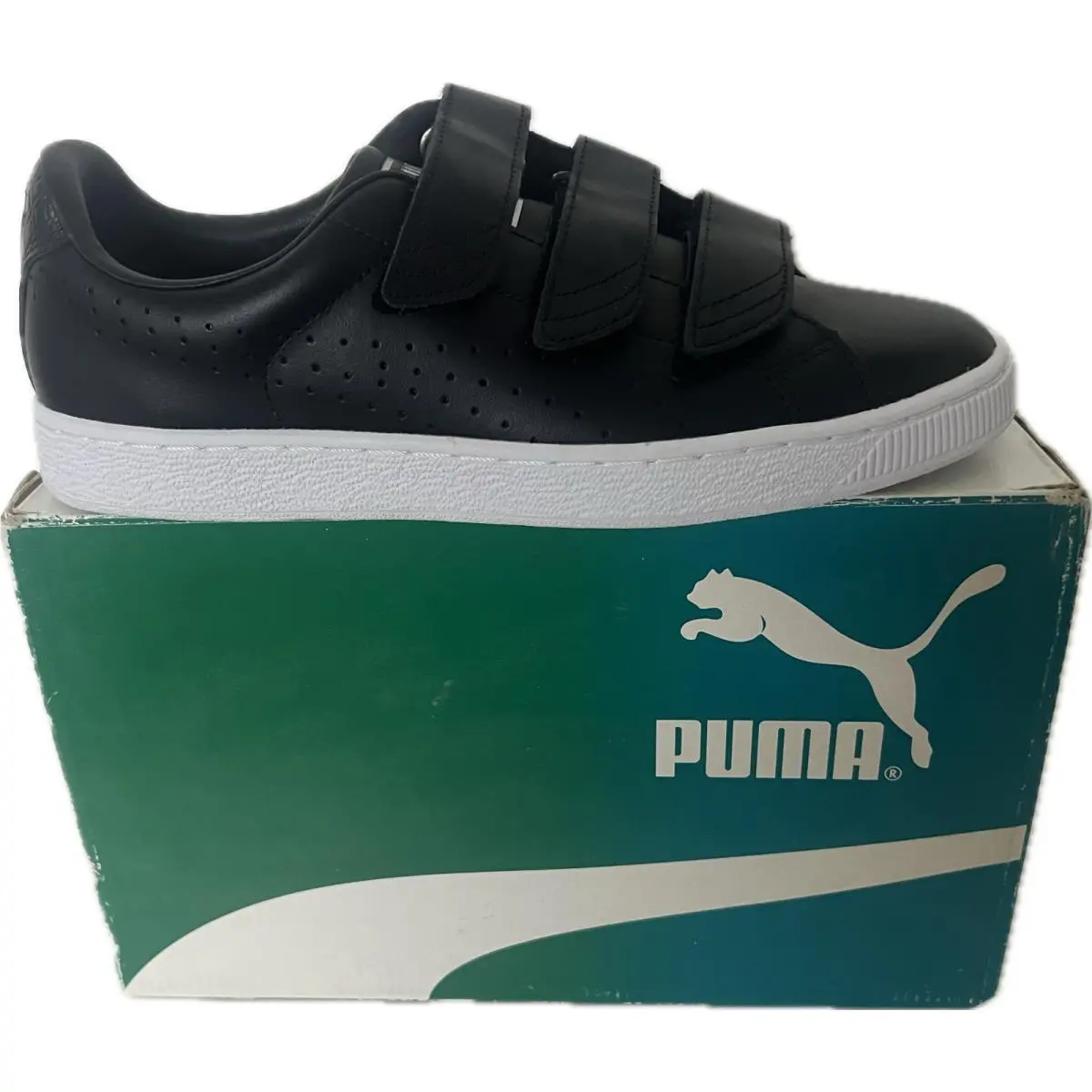 Basket Classic Strap B W Black by Puma