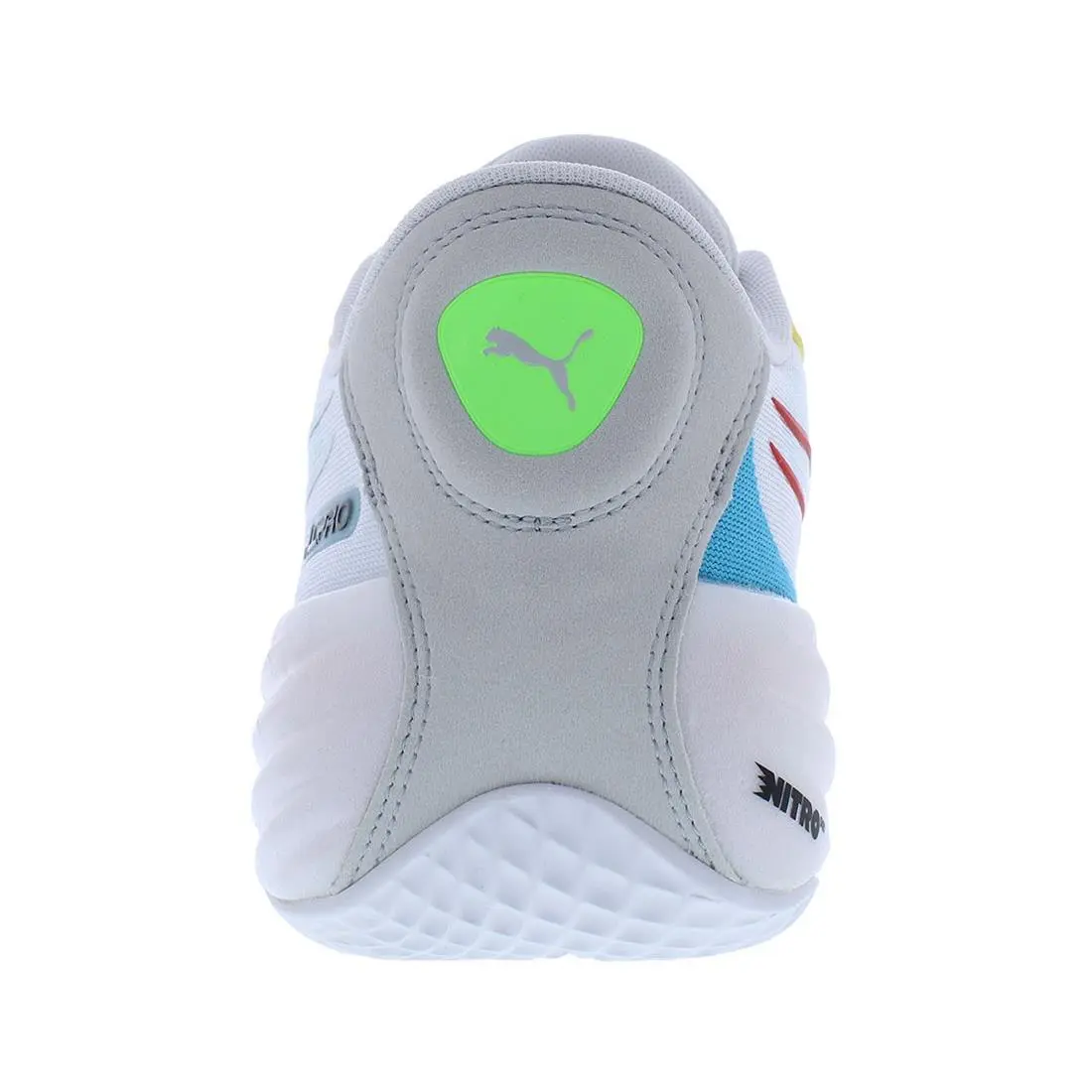 Puma shoes - Puma White/Pele Yellow/Aqua, Main: Multi-colored (UPC: 196856474109) 2