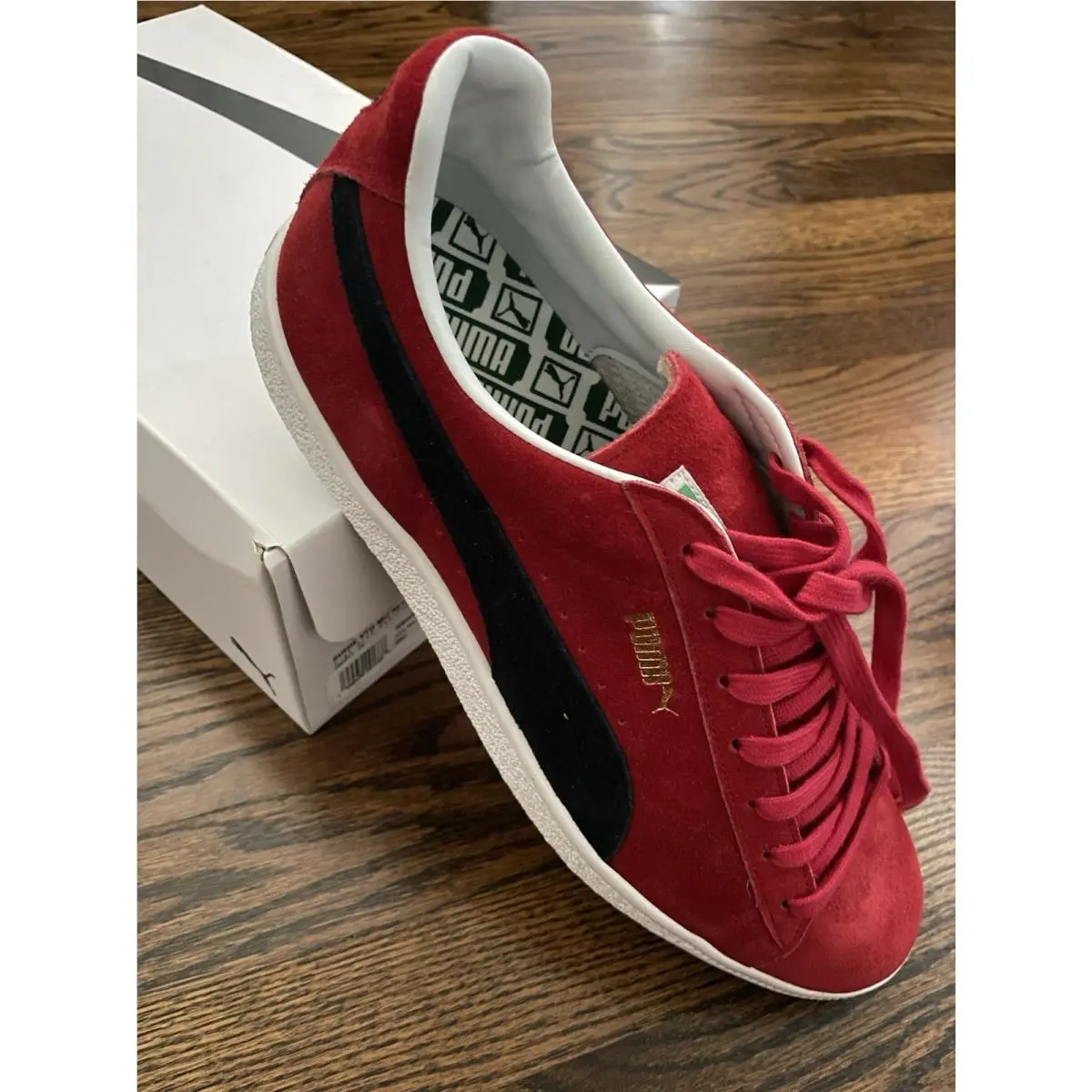 Puma shoes - PUMA Suede - Suede - Red 3