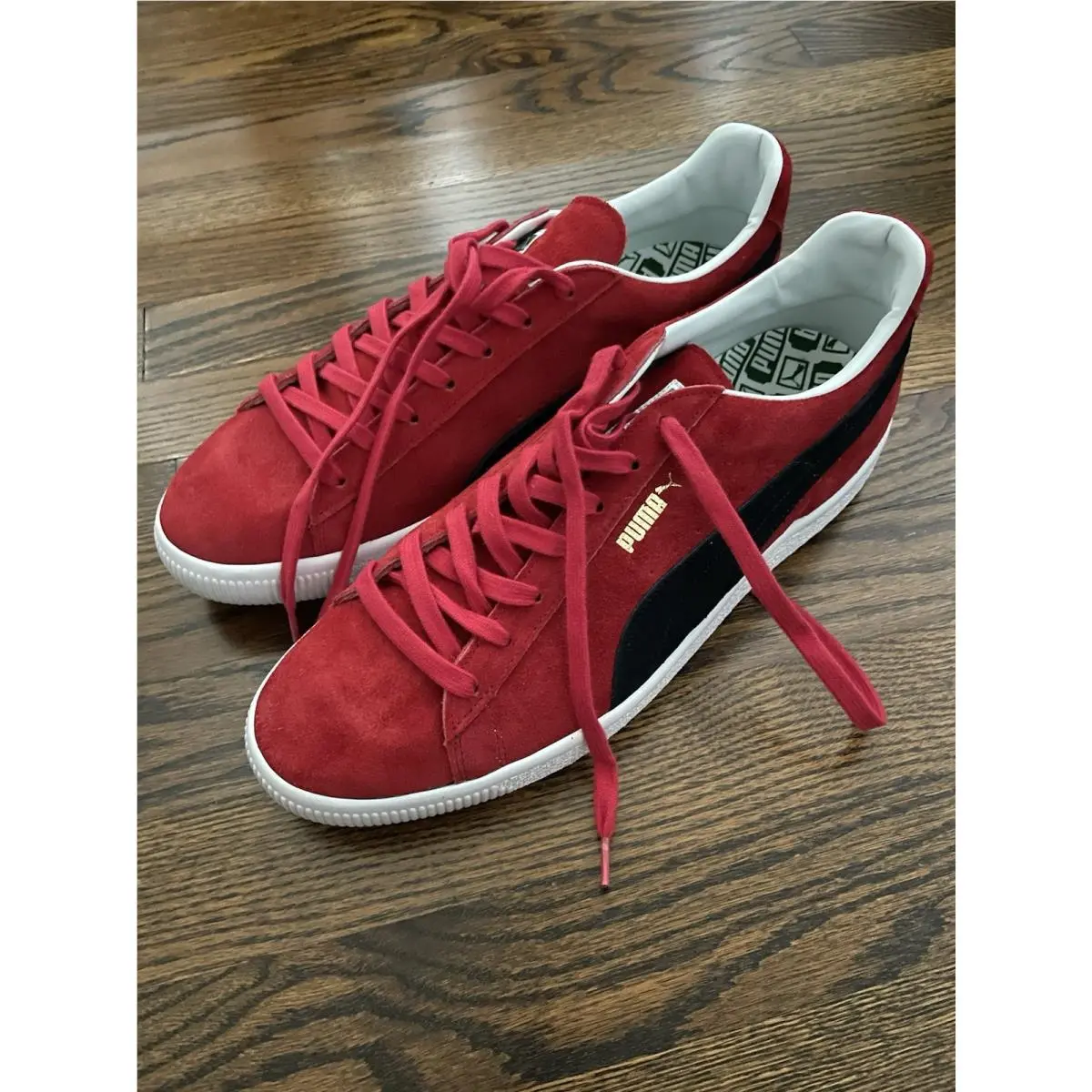 Puma shoes - PUMA Suede - Suede - Red 5
