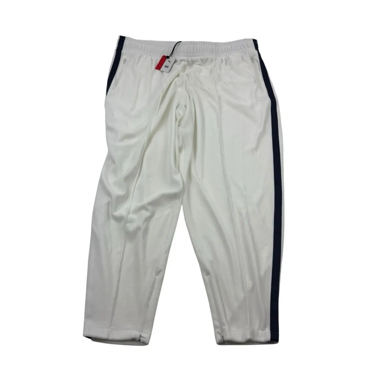Puma x Tmc LL 3XL White Blue Stripe Nipsey Hustle Way Jogger Sweatpants