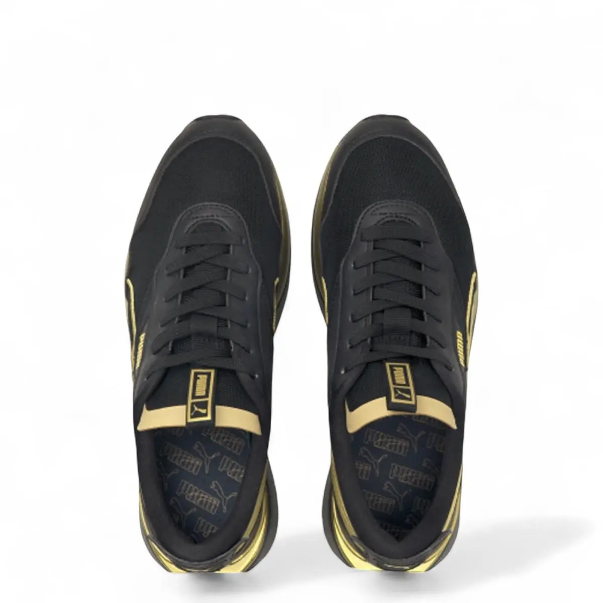 Puma shoes - PUMA Cruise Rider - Cruise Rider - 381615-02 - Black/Team Gold (UPC: 0194580908501) 2