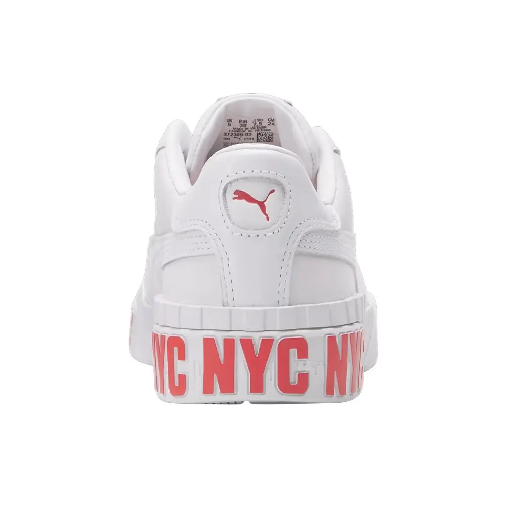 Puma shoes - PUMA Cali Bold Nyc Platform - 37230903 - Red, White (UPC: 194579576209) 4