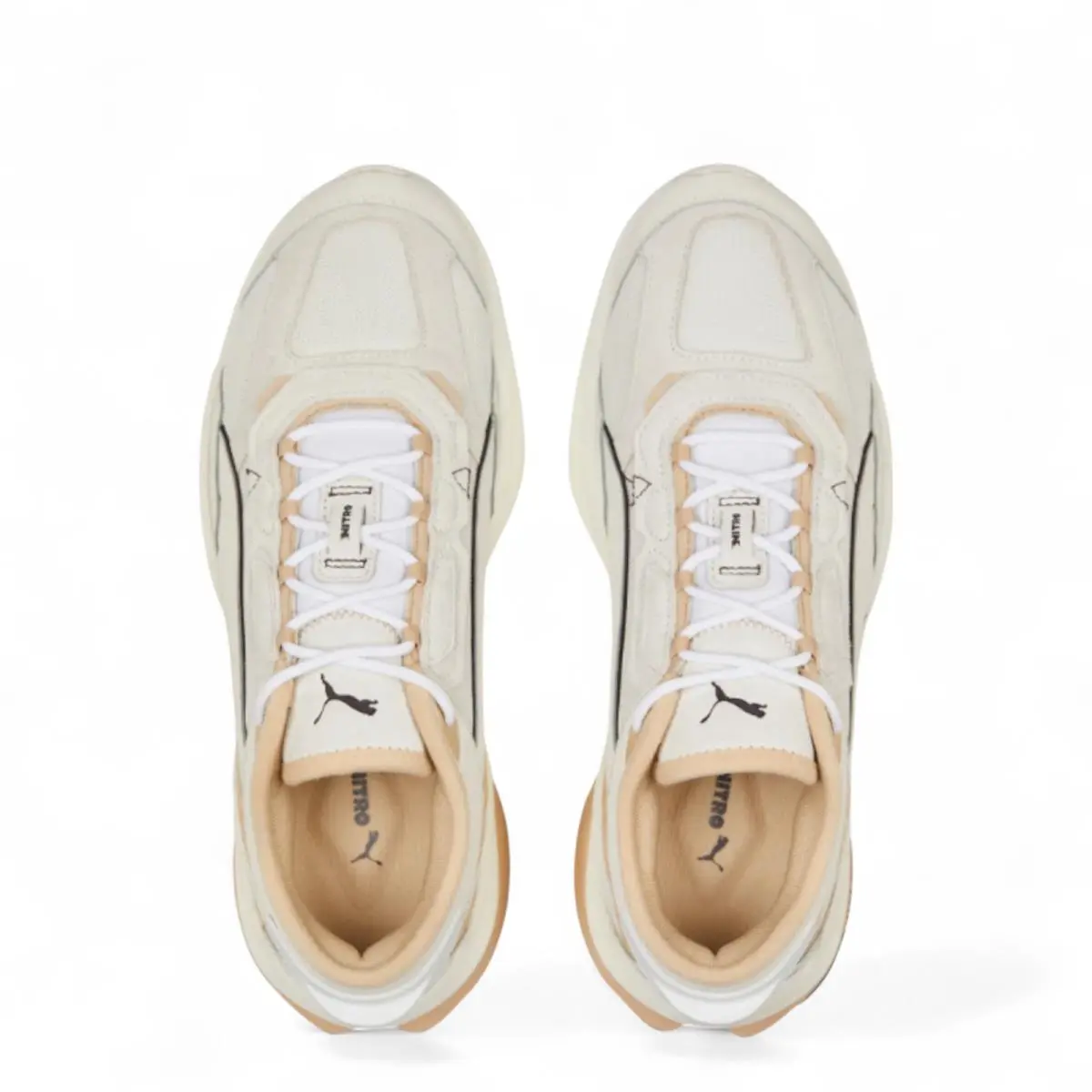 Puma shoes - Puma Extent Nitro Heritage - Extent Nitro Heritage - 385556-02 - Vaporous Grey/Whisper White (UPC: 0195102404631) 2