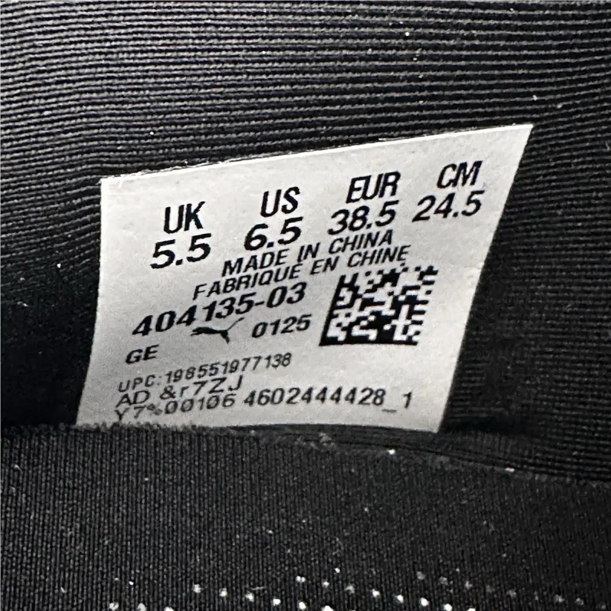 Puma shoes - 404135-03 - 404135-03 - Black 8