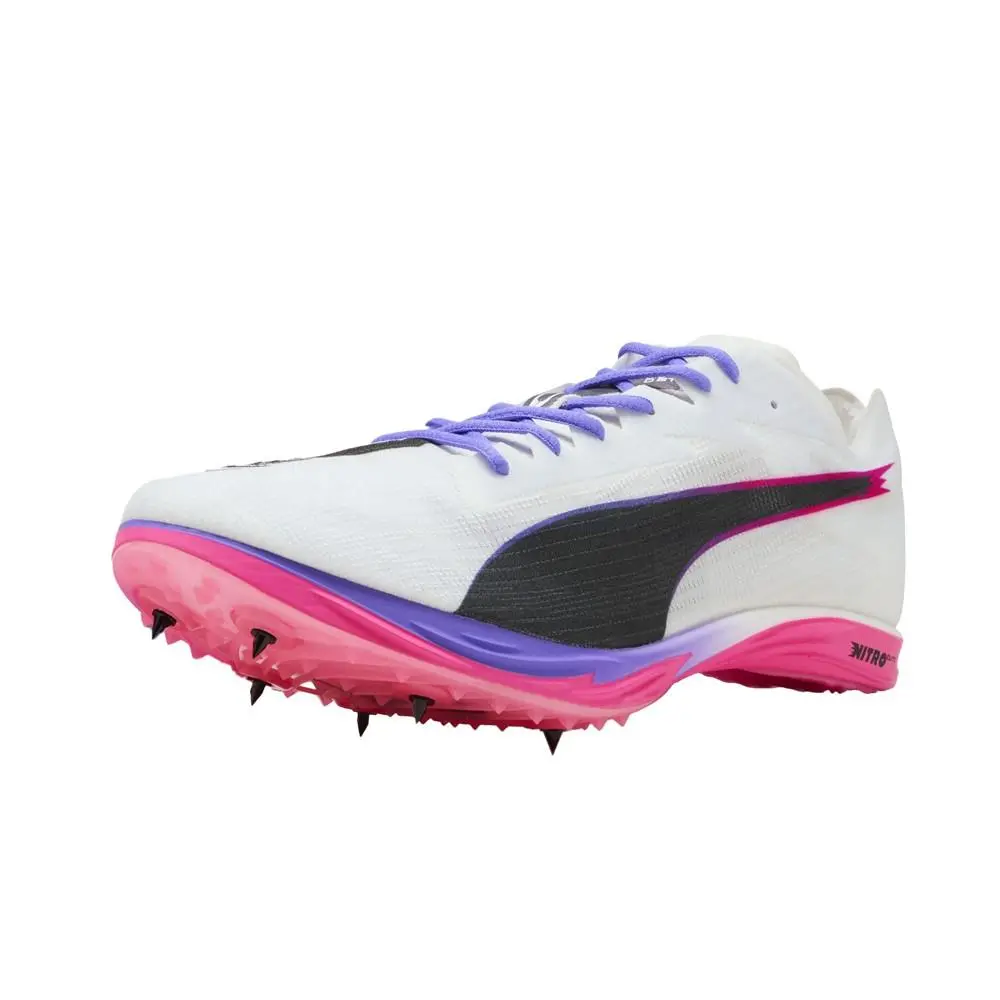 Puma shoes - PUMA Mid Distance Nitro Elite 3 Digitokyo Track  Field Spikes - 31263701 - White (UPC: 198553009417) 0