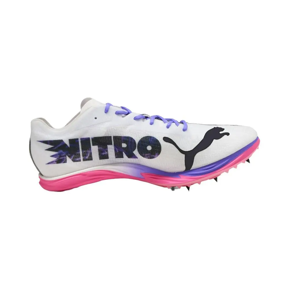 Puma shoes - PUMA Mid Distance Nitro Elite 3 Digitokyo Track  Field Spikes - 31263701 - White (UPC: 198553009417) 1