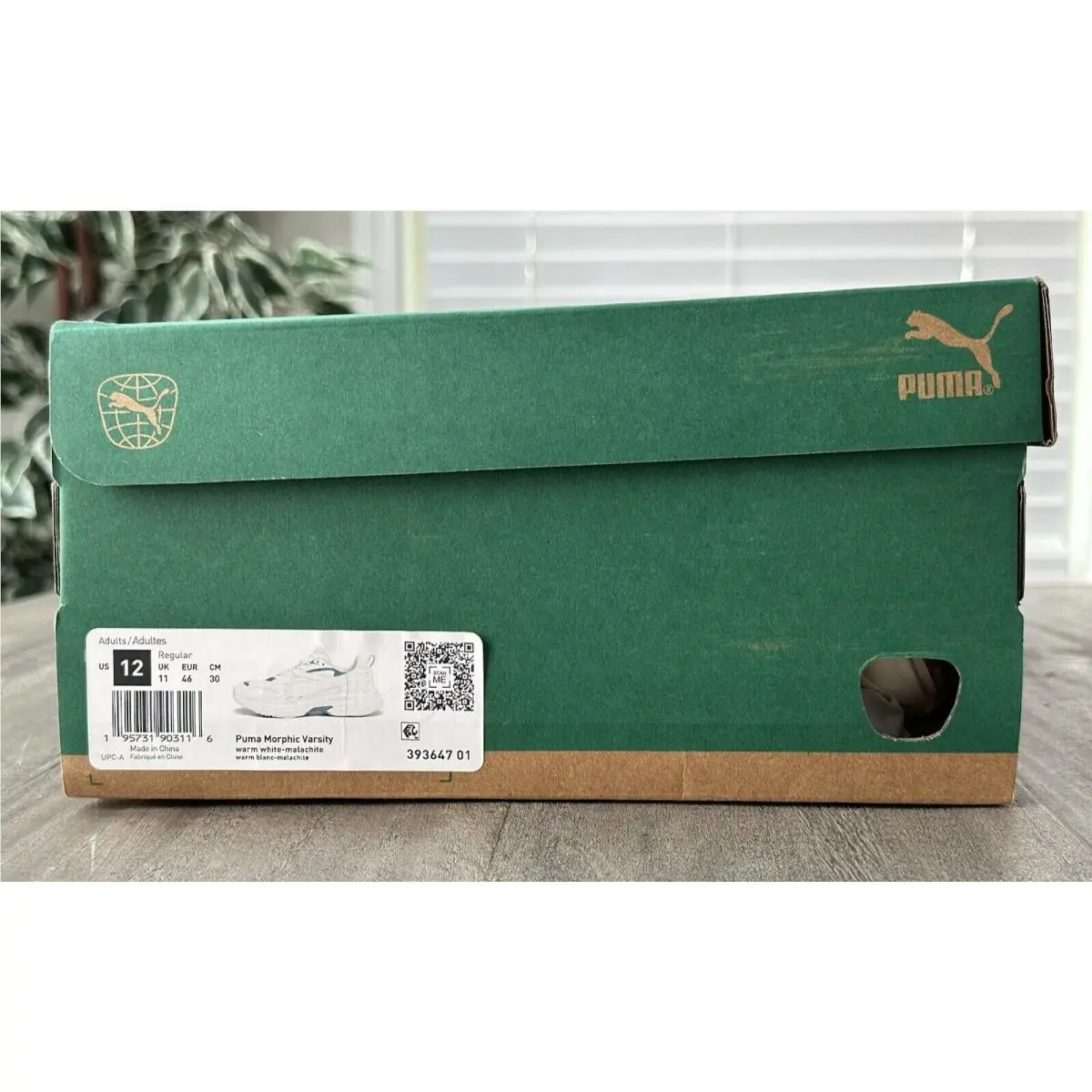 Puma shoes - Puma Morphic Varsity - Morphic Varsity - 393647-01 - Warm White Malachite (UPC: 195731903116) 13
