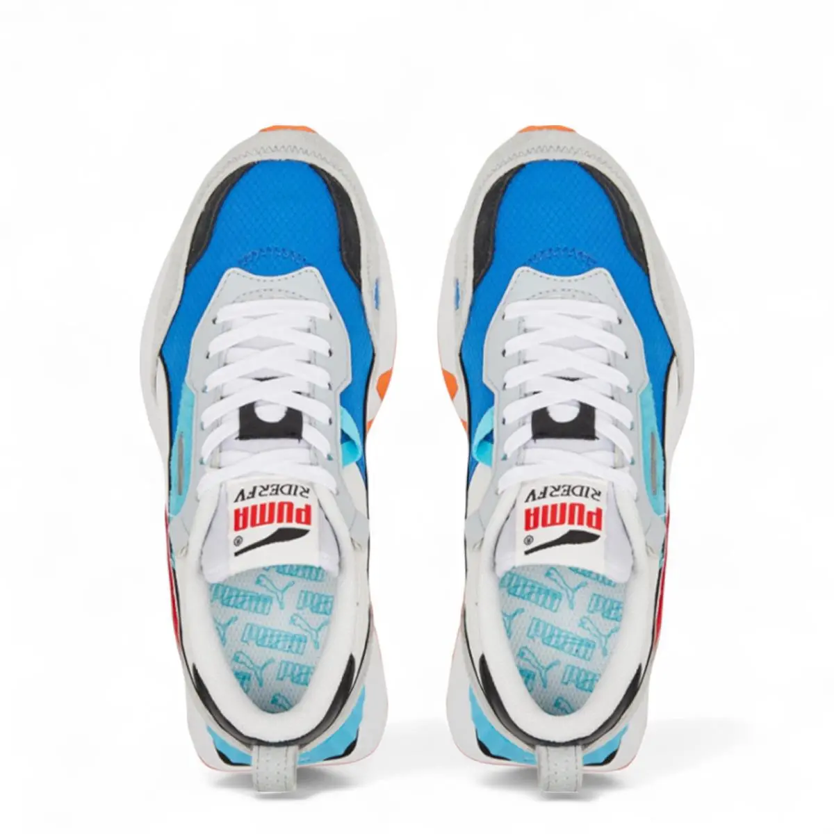 Puma shoes - Puma Rider FV Future Vintage - 387672 10 - White/Royal (UPC: 0195102526920) 2