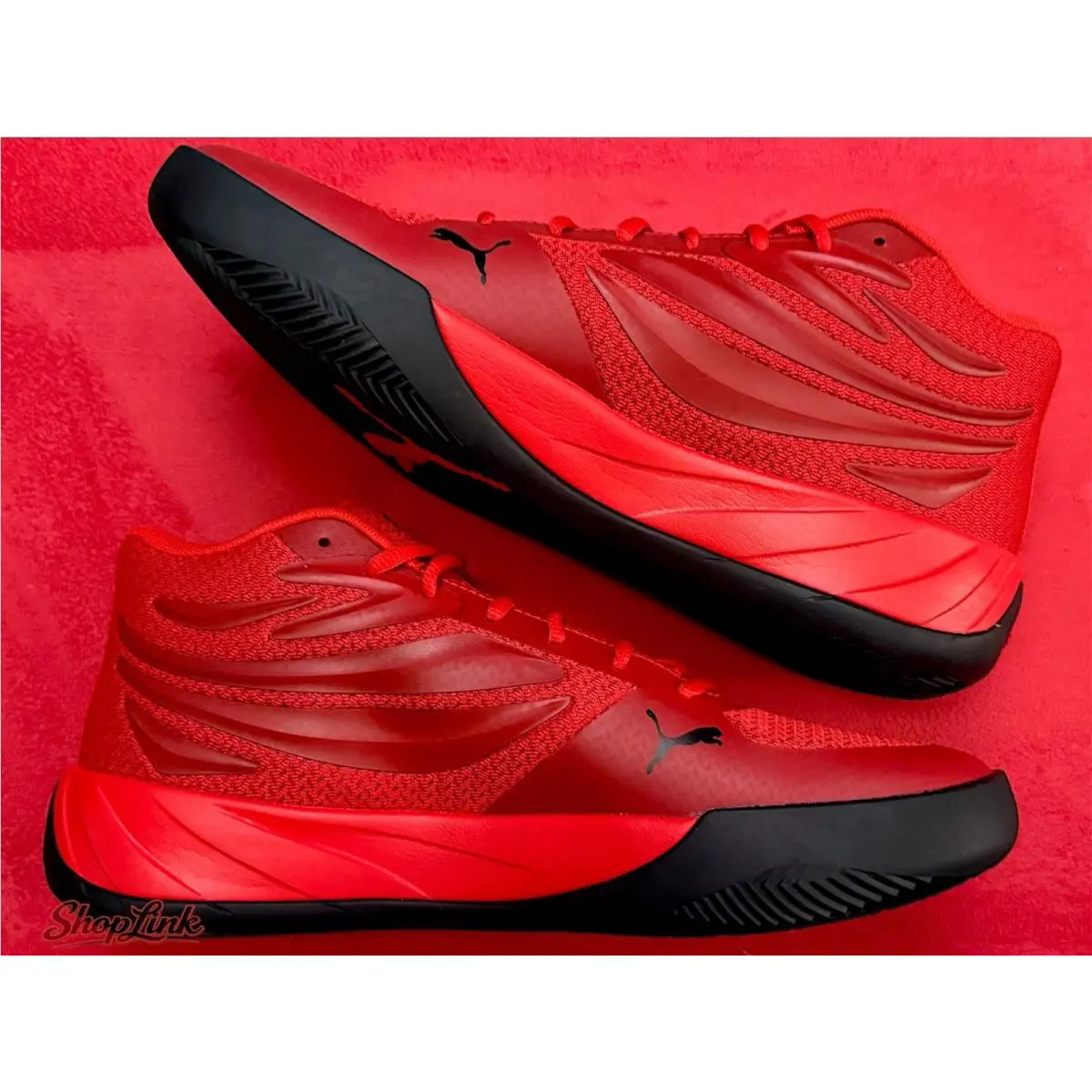 Puma shoes - PUMA Court - Court - 31082902 - red, black (UPC: 197670636230) 8