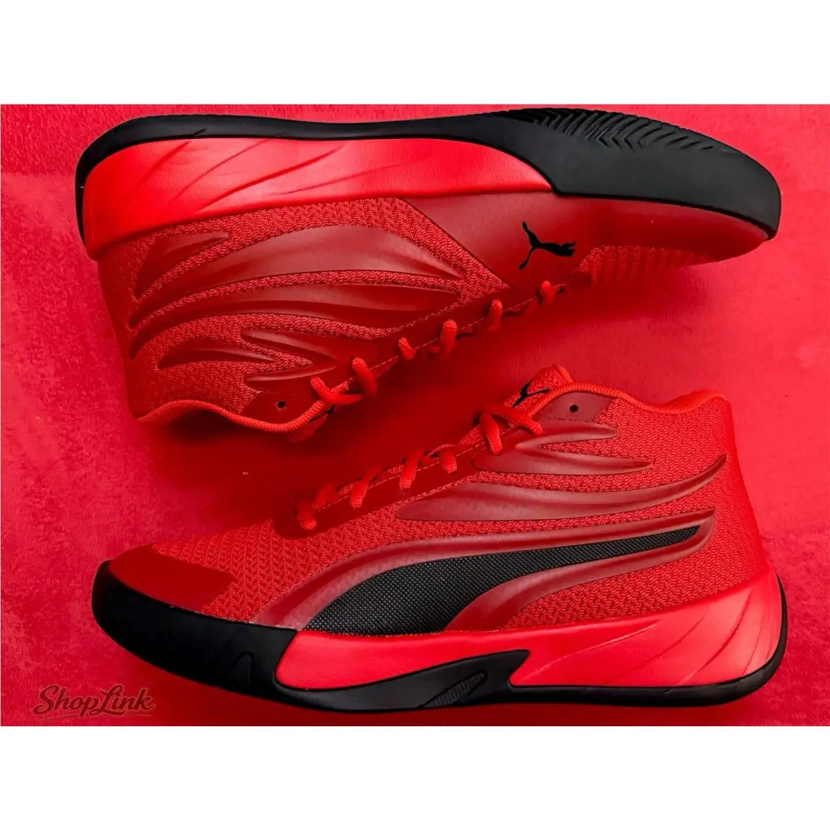 Puma shoes - PUMA Court - Court - 31082902 - red, black (UPC: 197670636230) 6