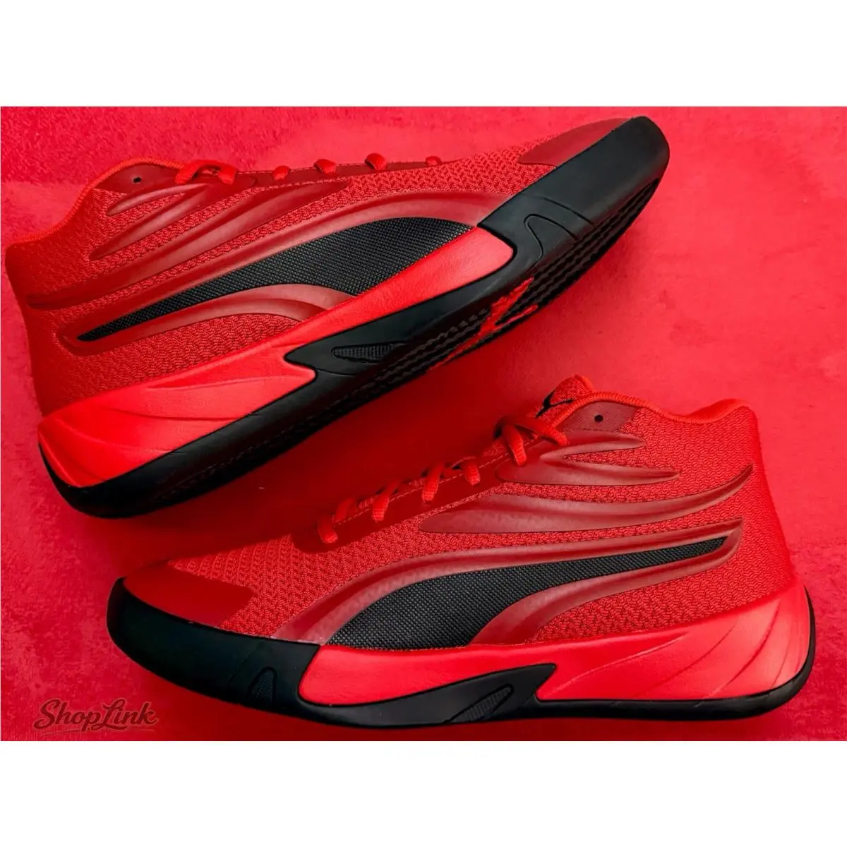 Puma shoes - PUMA Court - Court - 31082902 - red, black (UPC: 197670636230) 7
