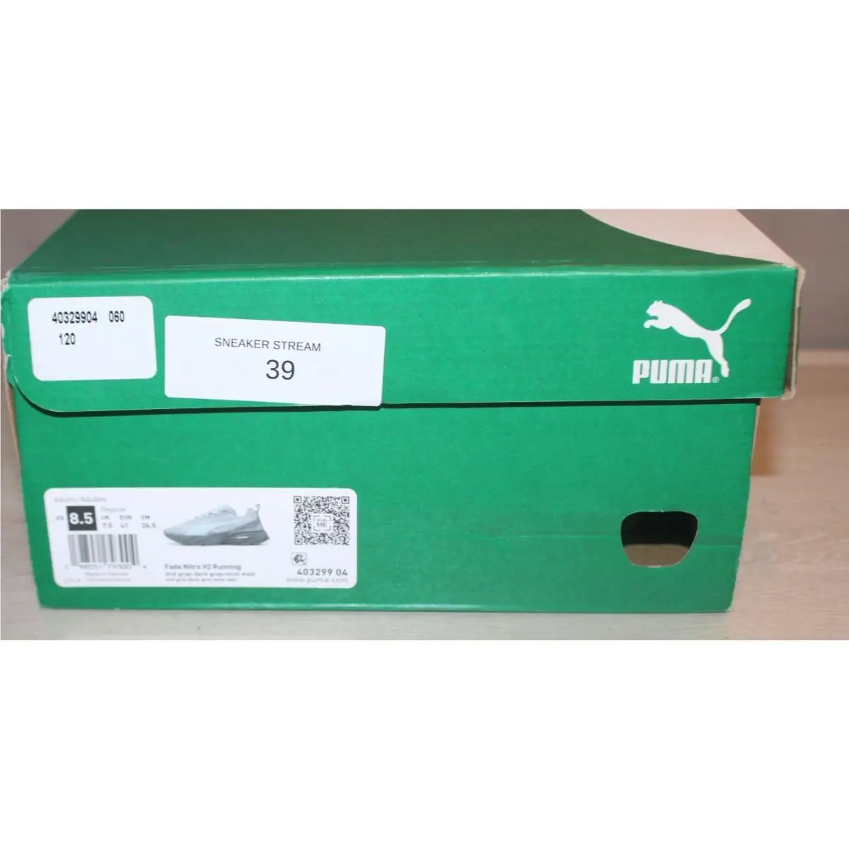 Puma shoes - Puma Fade Nitro V2 Running - Gray 0
