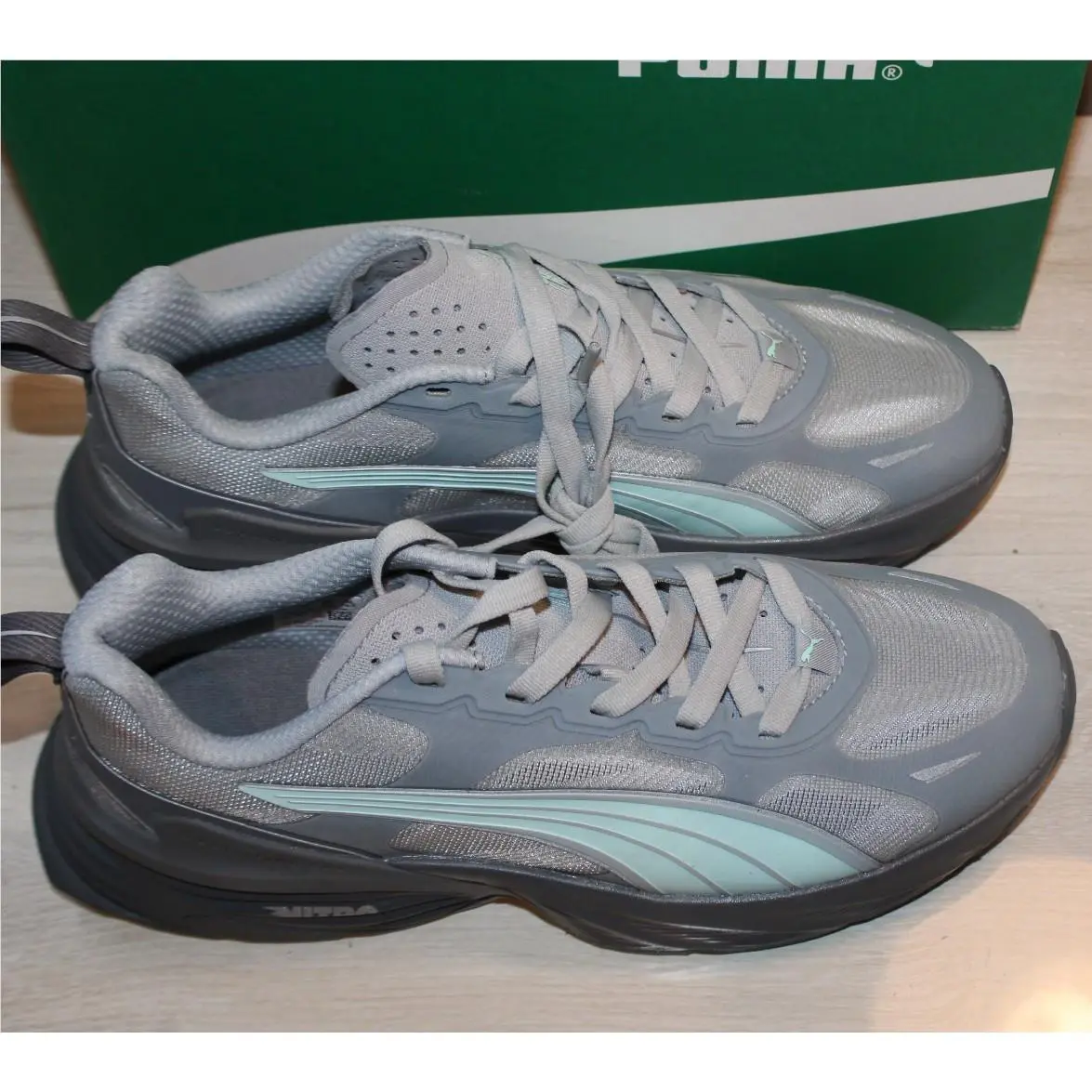Puma shoes - Puma Fade Nitro V2 Running - Gray 3