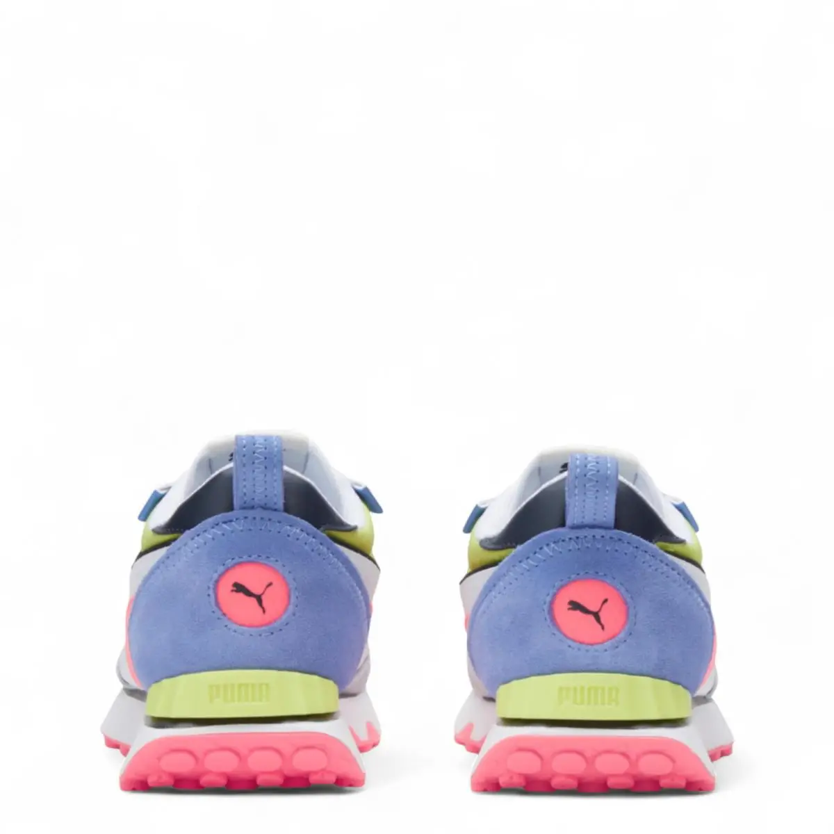 Puma shoes - PUMA Rider FV - Rider - 390073-07 - White/Elektro Purple (UPC: 0195102270236) 3