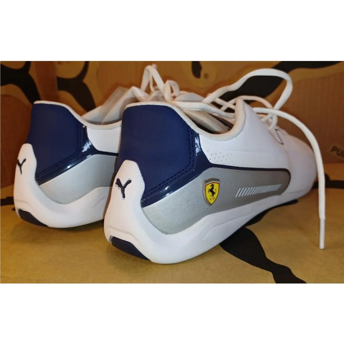 Puma shoes - Scuderia Ferrari Drift Cat 8 - White 0