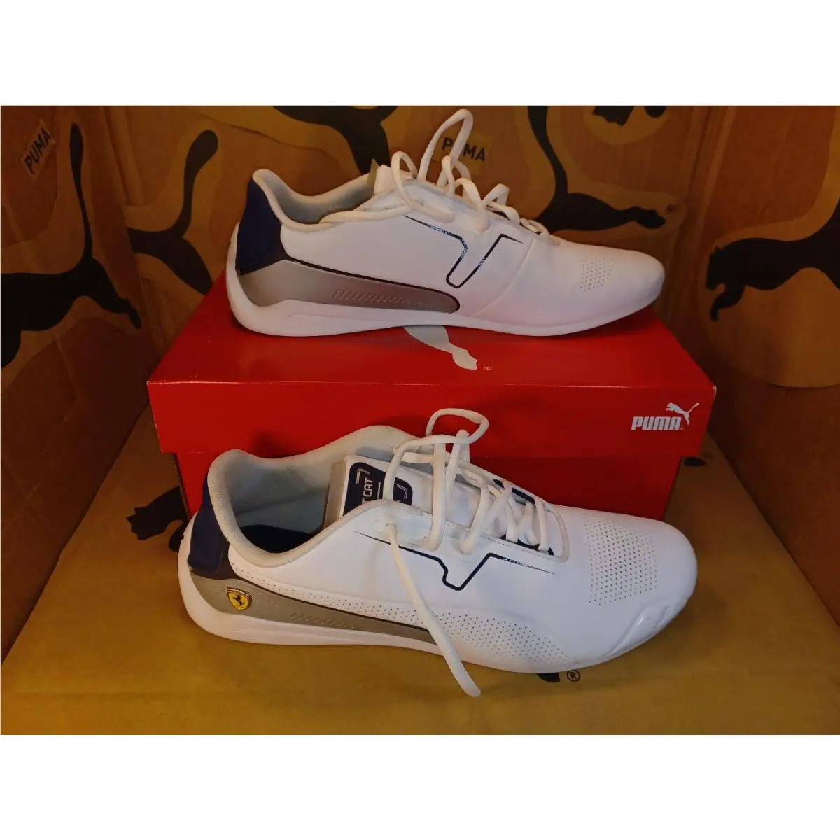 Puma shoes - Scuderia Ferrari Drift Cat 8 - White 3
