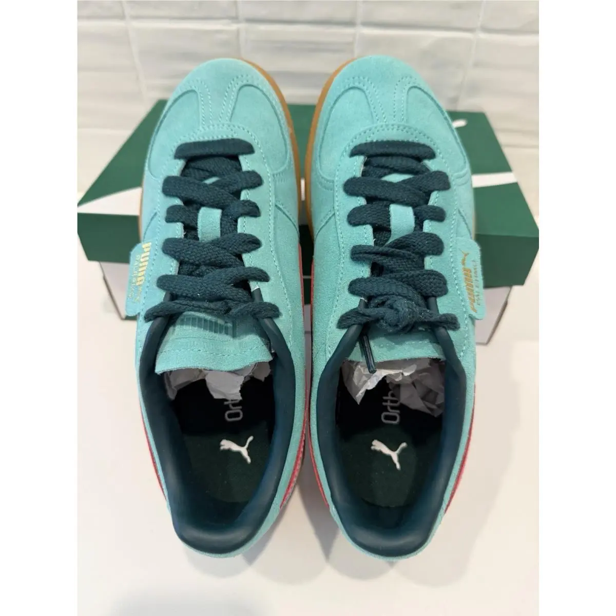 Puma shoes - PUMA Palermo - Palermo - 397643-52 - Turquoise (UPC: 197673482704) 5