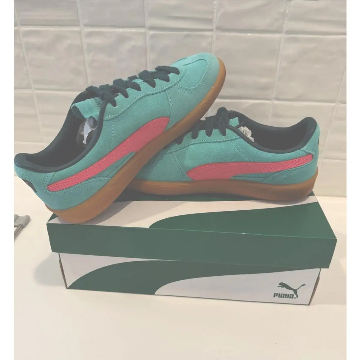 Puma shoes - PUMA Palermo - Palermo - 397643-52 - Turquoise (UPC: 197673482704) 6