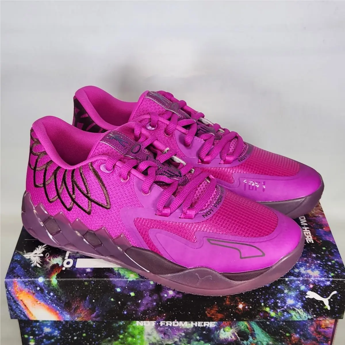 Puma shoes - PUMA LaMelo Ball MB.01 - LaMelo Ball - 378030 01 - Purple 0