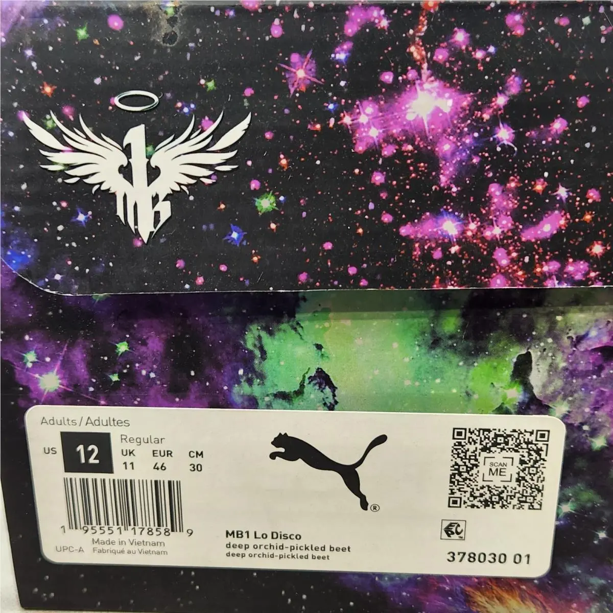 Puma shoes - PUMA LaMelo Ball MB.01 - LaMelo Ball - 378030 01 - Purple 6