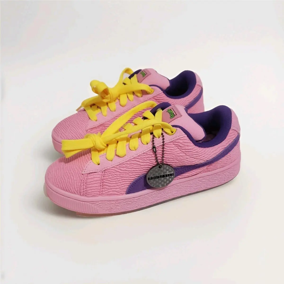 Suede XL 2 Jr Tmnt Krang 401639-01 Shoes Size 6.5Y Women 8 Pink Purple by Puma