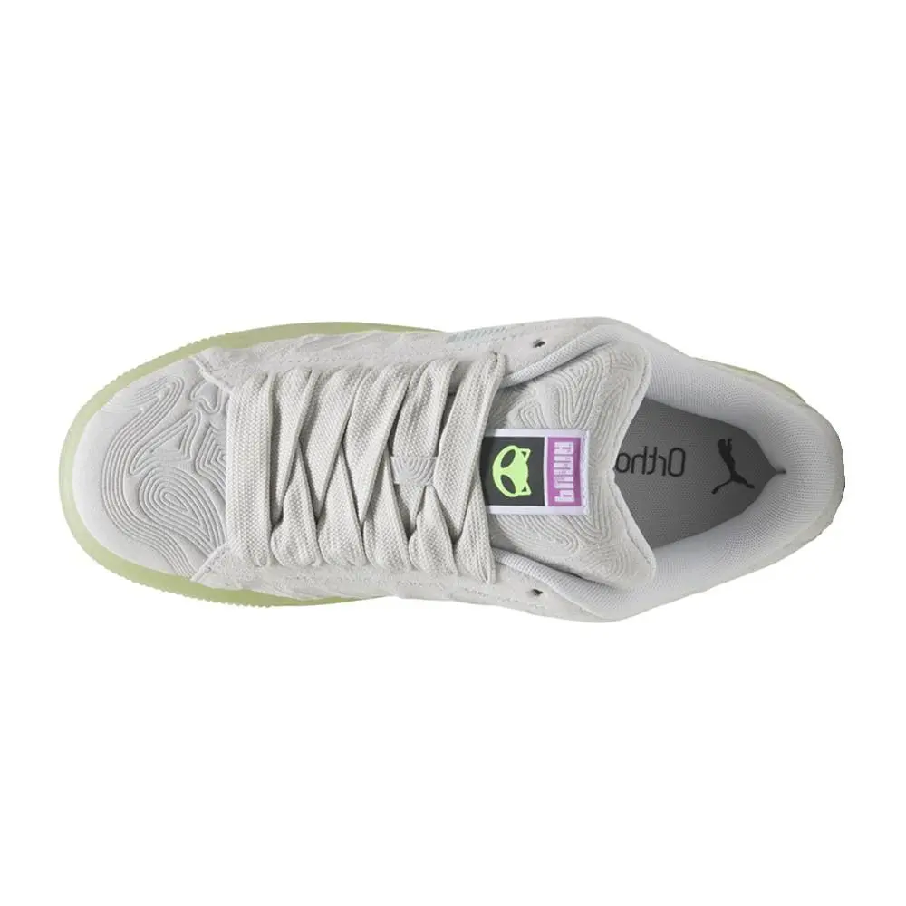 Puma shoes - PUMA Suede Xl Alien Lace Up - 40224501 - Grey (UPC: 197673613993) 2