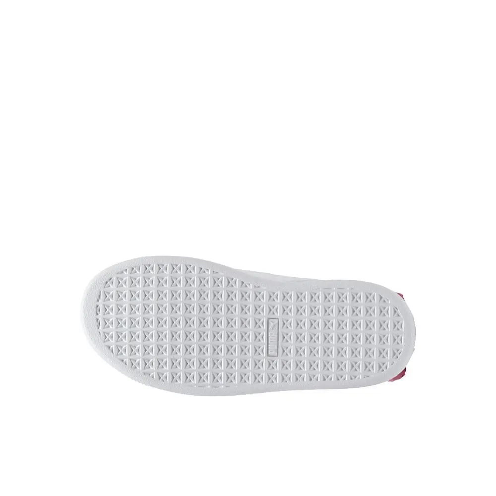 Puma shoes - PUMA Basket Bow V Slip On  Youth - 40353401 - White (UPC: 197674968399) 3