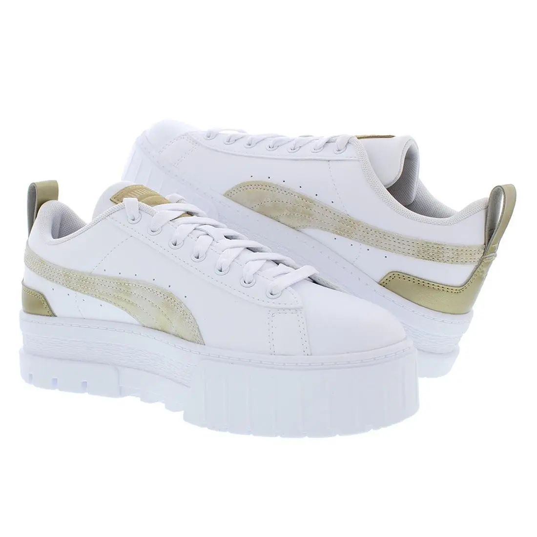 Puma shoes - White/Sand Dune, Main: White (UPC: 195731862185) 1