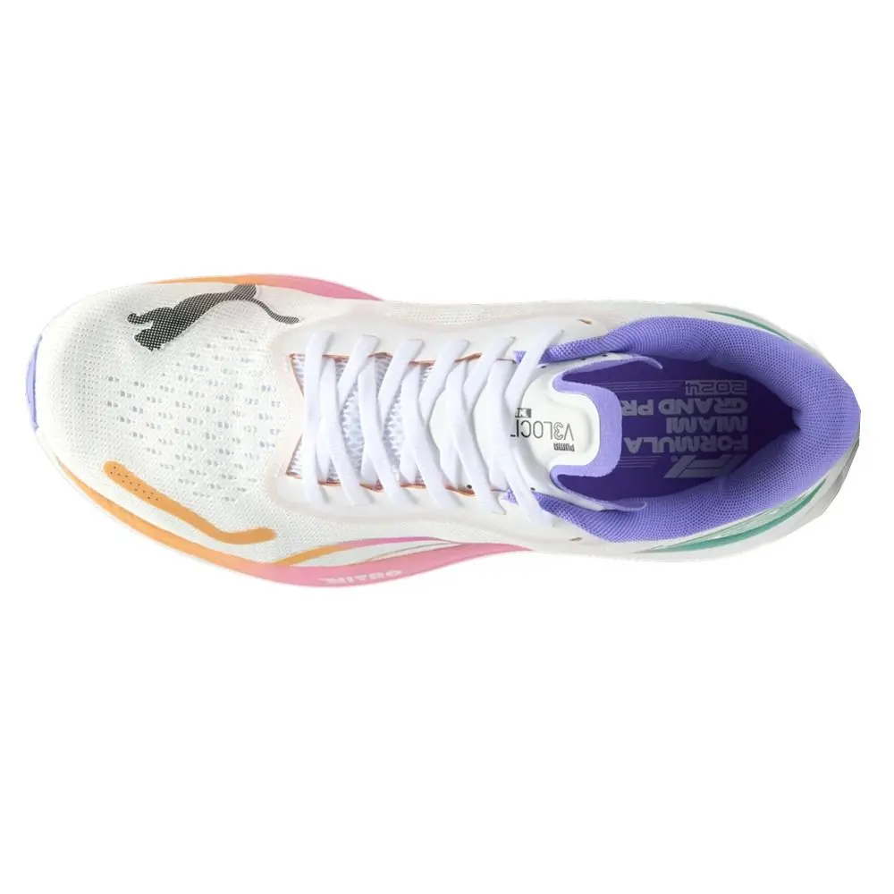 Puma shoes - PUMA F1 Velocity Nitro 3 Miami Graphic Running - 30847401 - White (UPC: 197670813747) 2