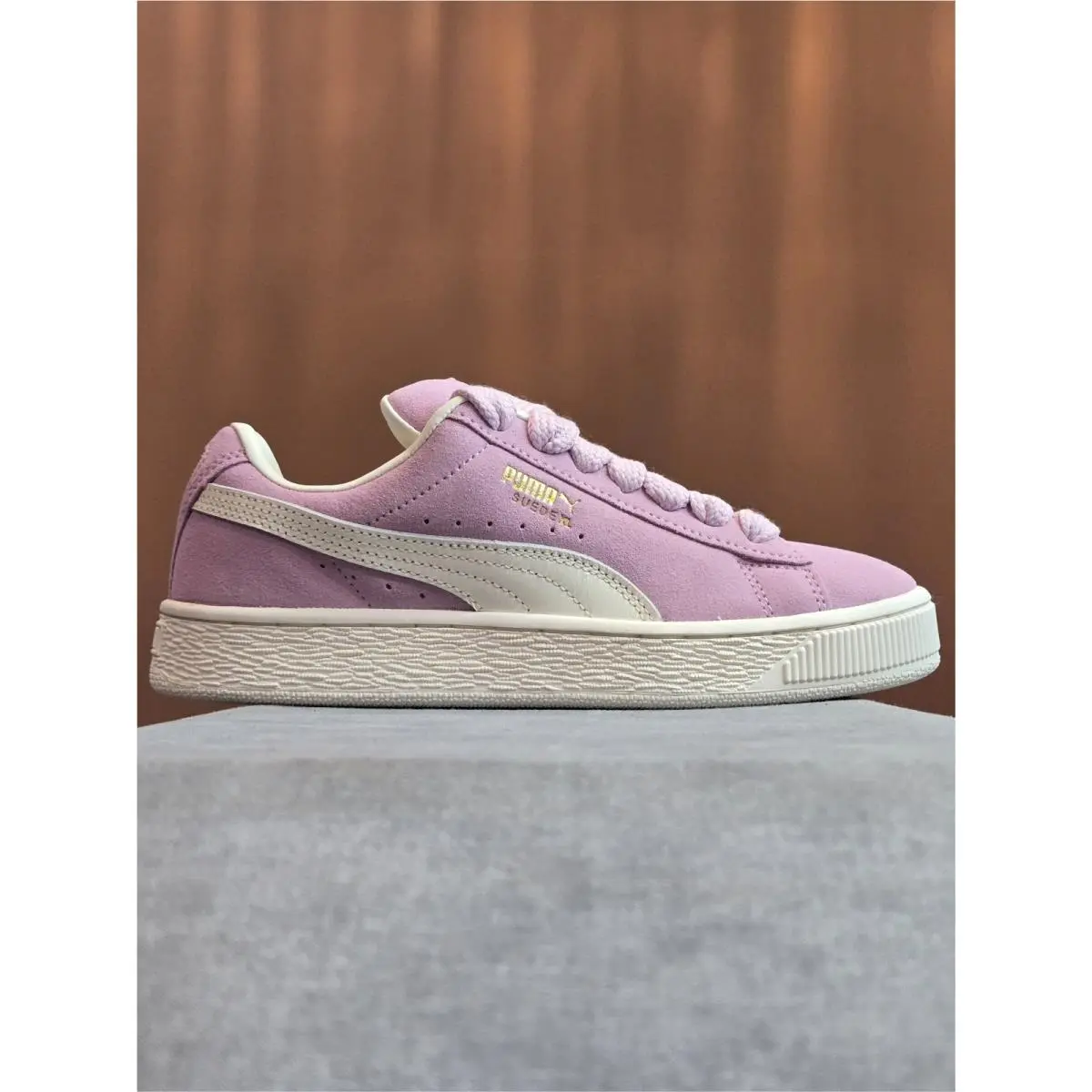 Suede XL - Grape Mist Warm White 397648-08 Women`s 6.5 by Puma