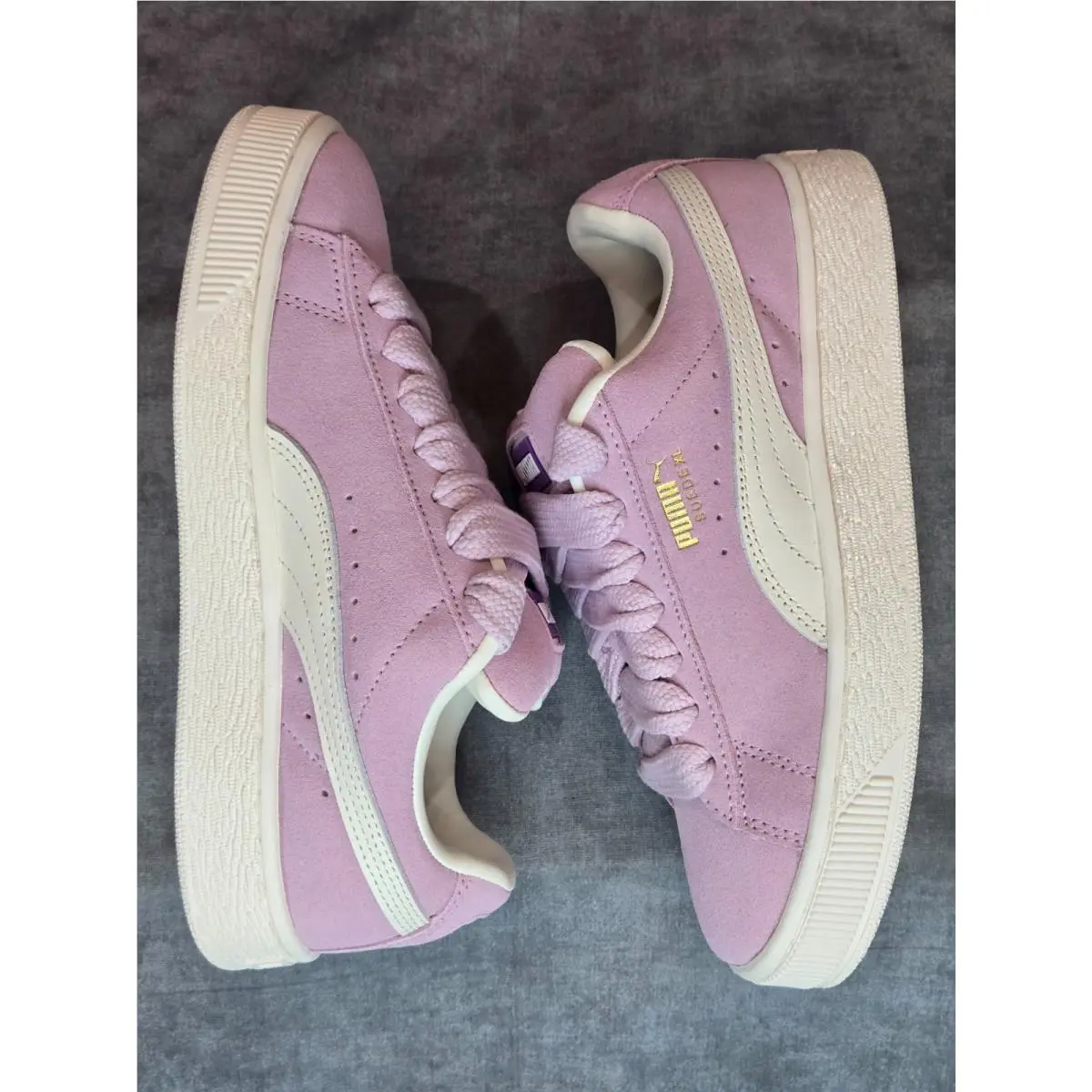 Puma shoes - PUMA Suede XL - Suede - 397648-08 - Purple 0