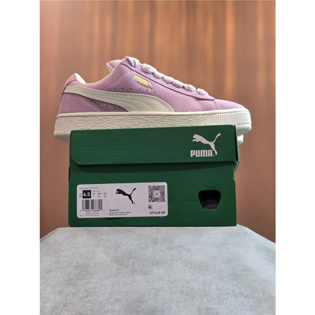 Puma shoes - PUMA Suede XL - Suede - 397648-08 - Purple 6